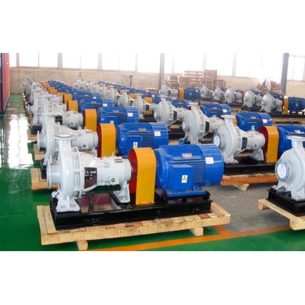 Cast Iron High Efficiency Horizontal Chemical Pumps Single Stage Explosion Proof Motor