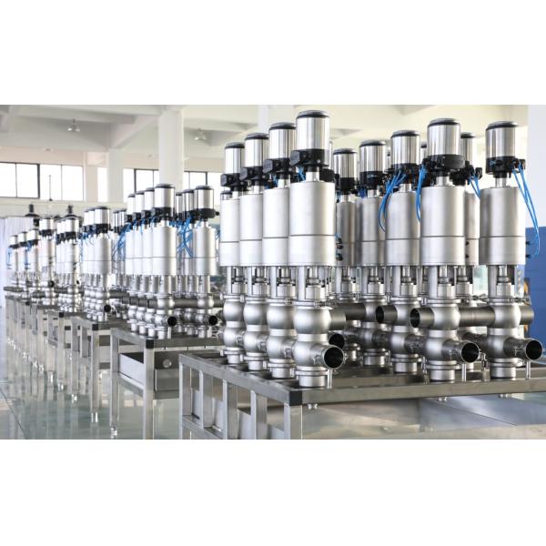 DN40 Hygienic Stainless Steel Mixproof valve with C top