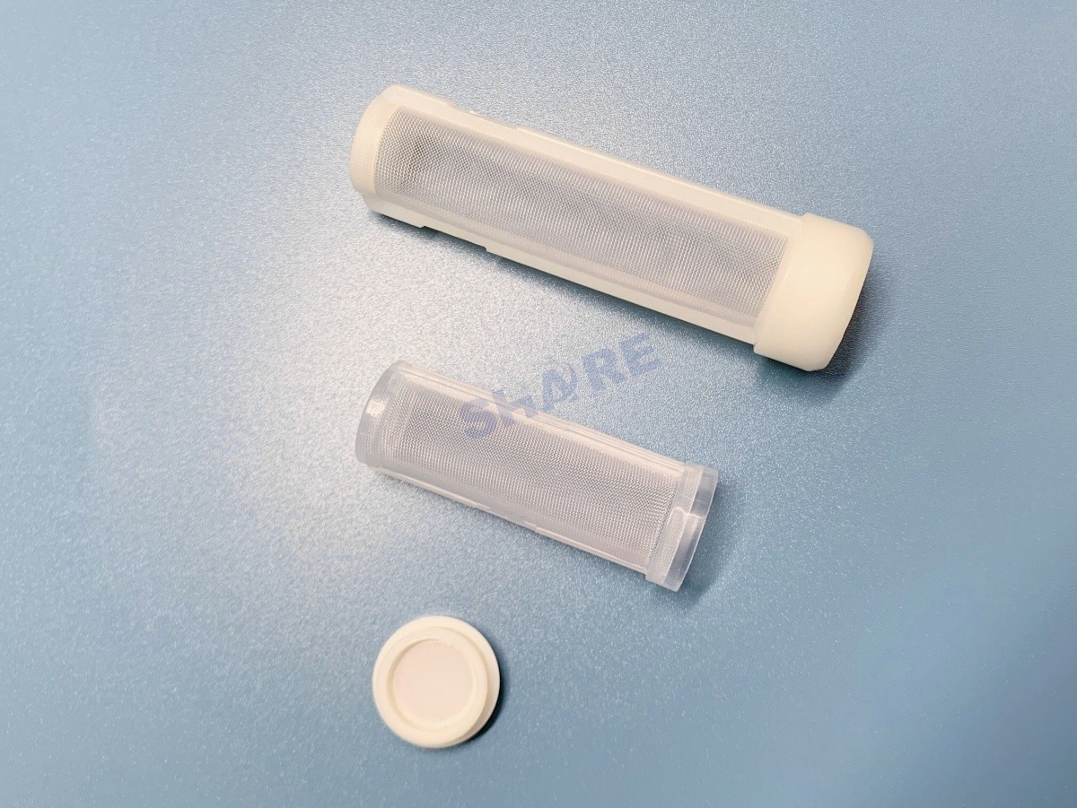 Automotives Air / Car Oil Injection Molding Plastic Mesh Filter For Gas And Fuel Filtration