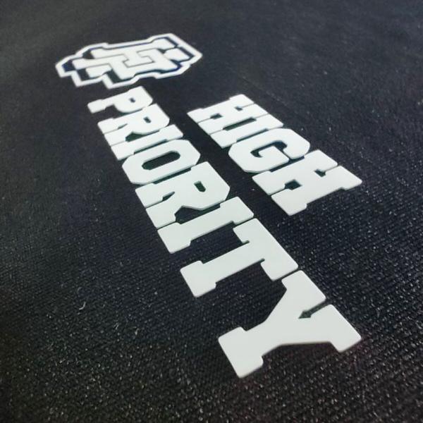 Durable Silicone Heat Transfer Labels Washable Heat Transfer Clothing Tags Eco Friendly