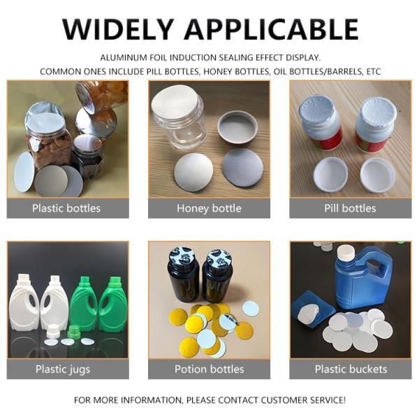 Can Sealer Manual Vacuum Sealing Machine Automatic Aluminum Foil Sealing Machine For Bottle