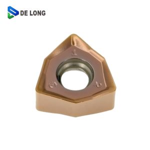 WNMU060408 Tungsten Carbide Milling Insert HRC 25-40