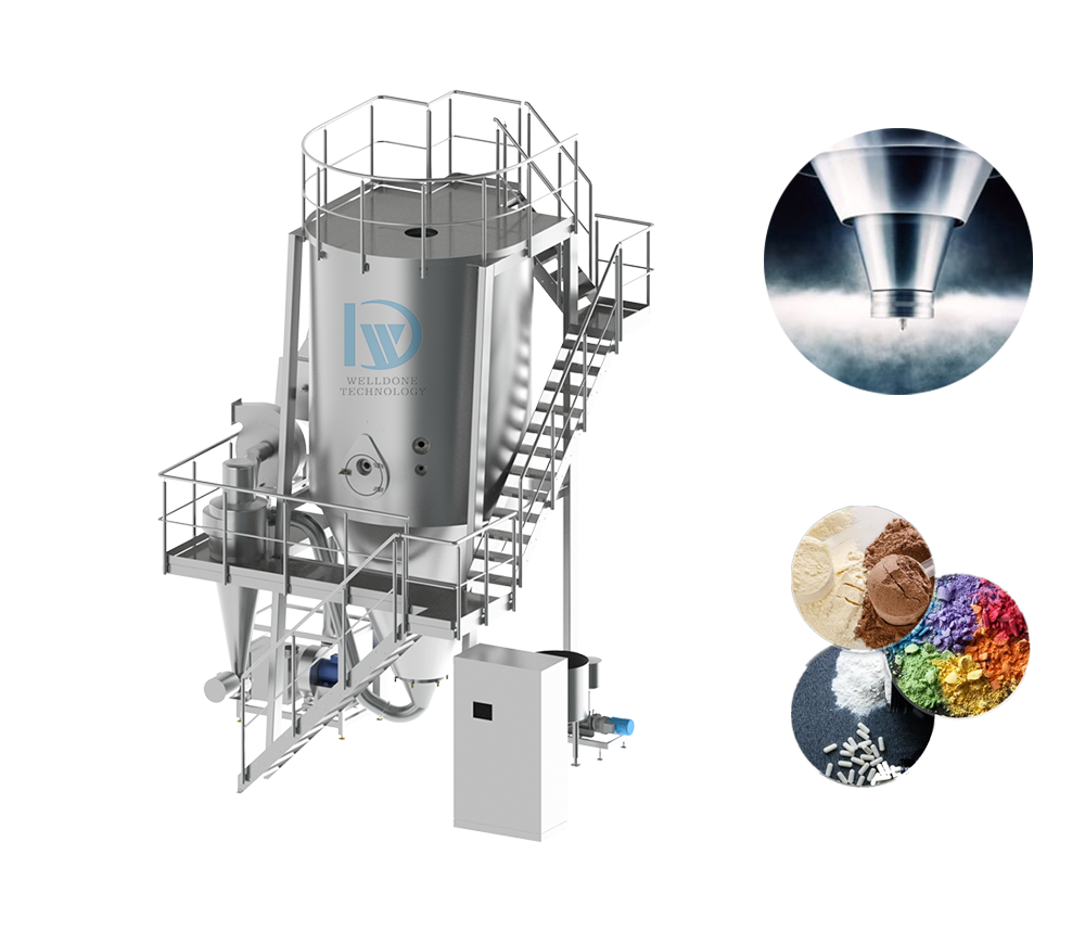 China Full Stainless Steel Industrial Spray Dryer for Hemoglobin Powder on sale
