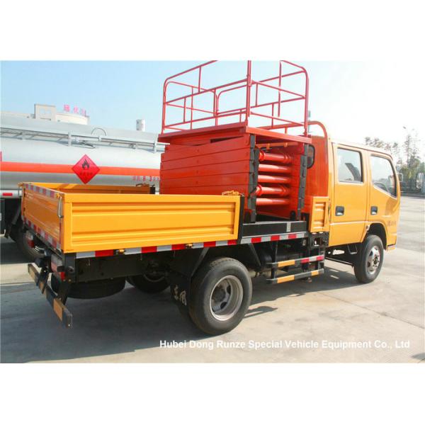 Dongfeng 8-10M Man Lift Boom Truck For High Operation LHD / RHD EURO 3