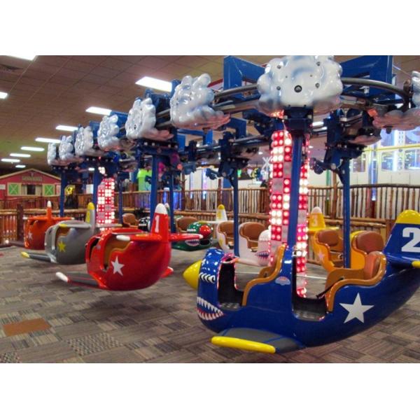 Flying Tiger / Shark Kiddie Train Ride With Beautiful Appearance And Creative Structure