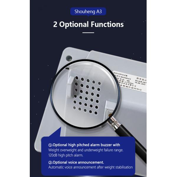 SOHE A3C Meter Weighing/Print Indicator Instrument Sensor Display with AC/DC Power Supply