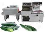 Industrial Food Packing Machine L Bar Cucumber Shrink Wrap Machine With