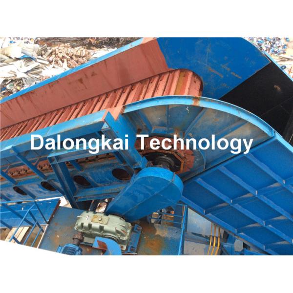 Plc Control Industrial Shredder Machine Blade Length 1200 - 2500mm Available