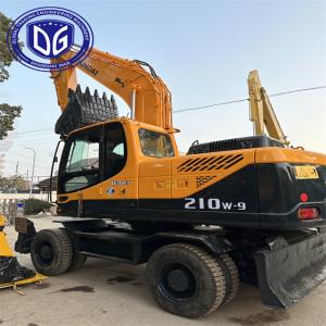 Buy cheap Hyundai 21 Ton Excavator Used 210W-9 Hydraulic Wheel Excavator product