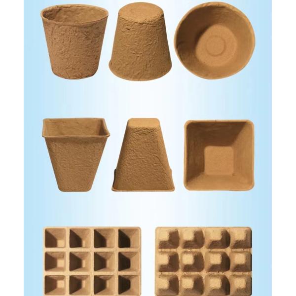 Wanyou Small Paper Pulp Molding Nursery Pot Tray Paper Egg Tray Machine