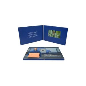 Buy cheap Foldable Softcover Video Player Greeting Card Support High Resolution product