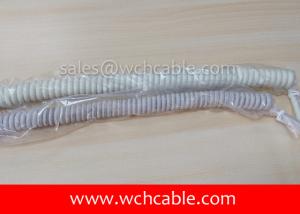 Buy cheap UL21007 Abrasion Resistant Polyurethane Spring Cable product