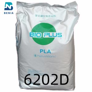 China Durable Ingeo 6202D PLA Plastic Resin , Biodegradable Polylactic Acid Pellets on sale