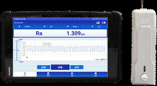 Roughness Measuring Instrument Handheld Surface Roughness Tester Roughness