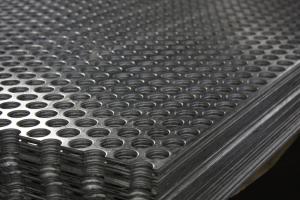 Buy cheap metal building materials metal perforated sheet 1Mx2M Round hole Stainless Steel perforated metal mesh sheets product