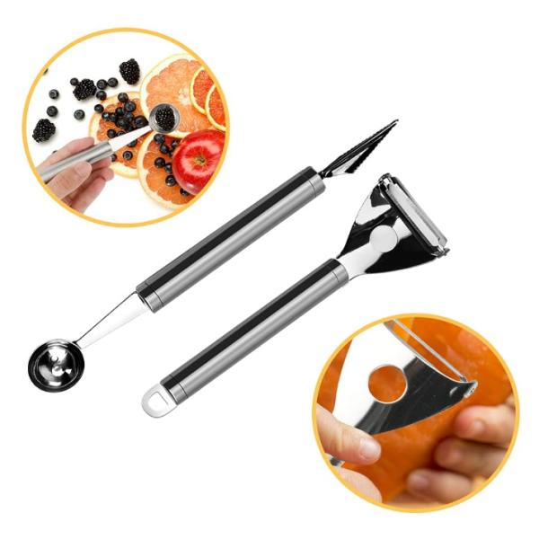 Robust Stainless Steel Kitchen Utensil Sets , 18pcs Rustproof Kitchen Tool Kit