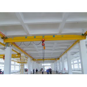 Monorail Hanger Overhead Bridge Crane Equipment 30m Lightweight Structure