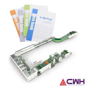 Buy cheap Glue Back Binding 60 Sheets Notebook Production Line product