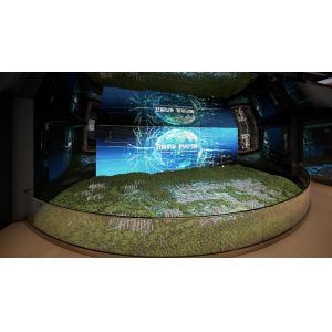 1:500 Regional Topography Model Architecture Hydrology Model Customized