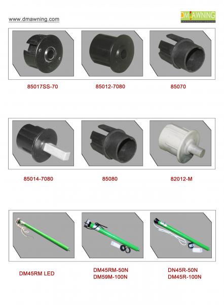 Awning Parts And Awning Conponents， Awning Roller Support,awning Parts Supplier China