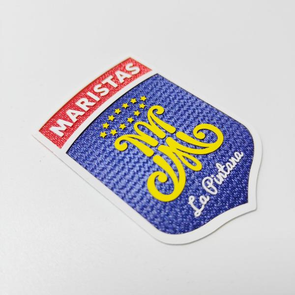 Multiple Colors Heat Transfer Patches Iron On Flat Print 3D Silicone Patches With Hot Melt Backing