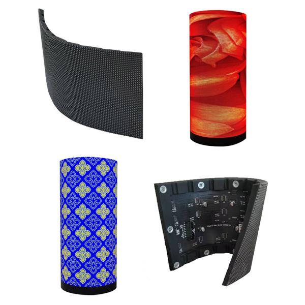 CCC 1920Hz 4mm Indoor Flexible Led Screen Round Shape 360 Led Display