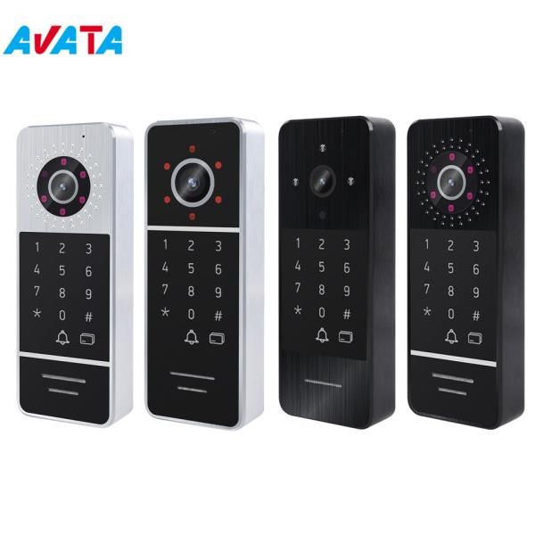 Home Security Door Bell Intercom System Metal Video Doorbell with Password Unlock