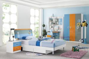 Buy cheap latest wooden bed designs baby bedding sets wooden single bed with drawer 106 product