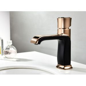 Electroplate Zinc Alloy OEM Wash Basin Faucet