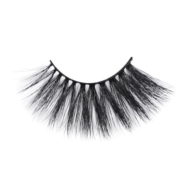 Reusable 2 Pairs Black Magnetic False Lashes With Glue Free