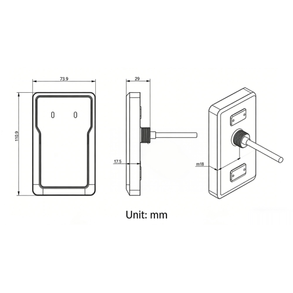 Wireless Config Gate Sensor | Bluetooth App Setup | Replaces Inductive Loops
