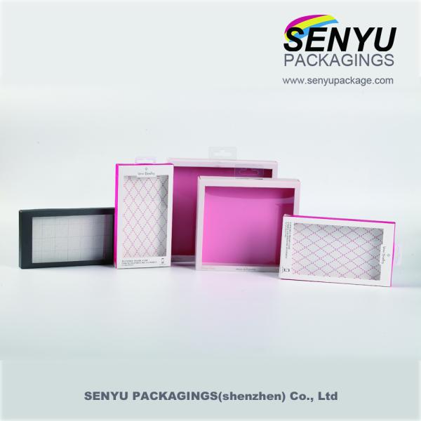 Cheap Clear Window Paper Printing Custom Mobile Phone Case Box Packaging