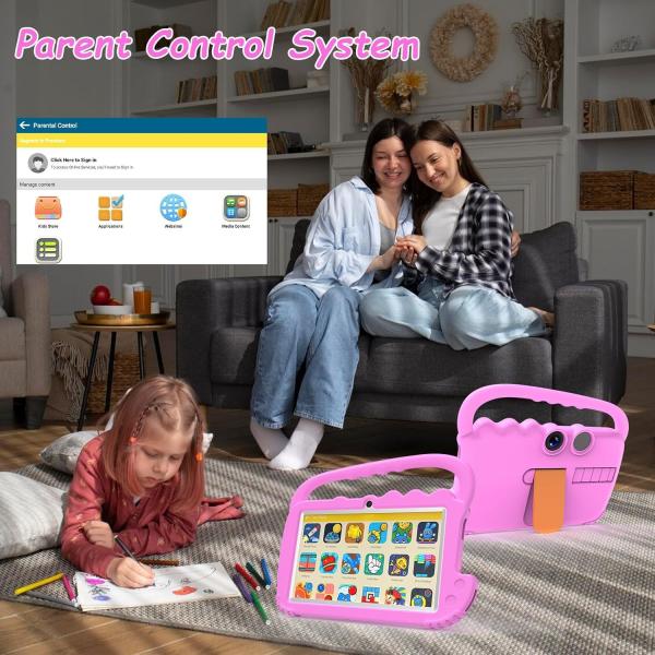 4GB 32GB Android Tablet PC Dual Camera Android Tablet Parental Control For Educational