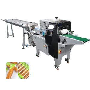 Buy cheap Dry Fruit Automatic Flow Wrapping Machine Bafu Cake Cookies Biscuit Packing Machine product
