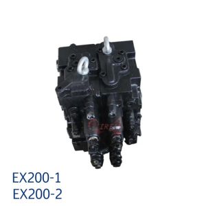 Buy cheap Black EX200-1 EX200-2 Excavator Hydraulic Control Valve product