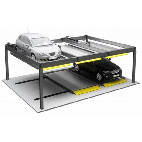 Buy cheap 2 Layer Double Decker Parking System Stereoscopic Garage Car Stacker product