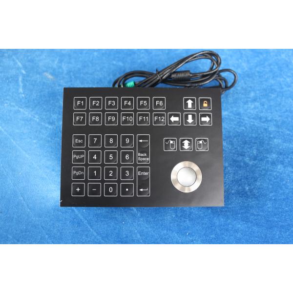 Omron Switch Industrial Membrane Keypad IP67 800DPI Dynamic Optical Trackball