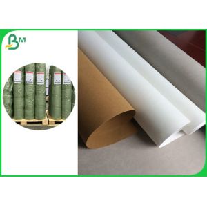 Anti Curl Washable Kraft Paper Recycled Pulp Material For Making Home Decoration