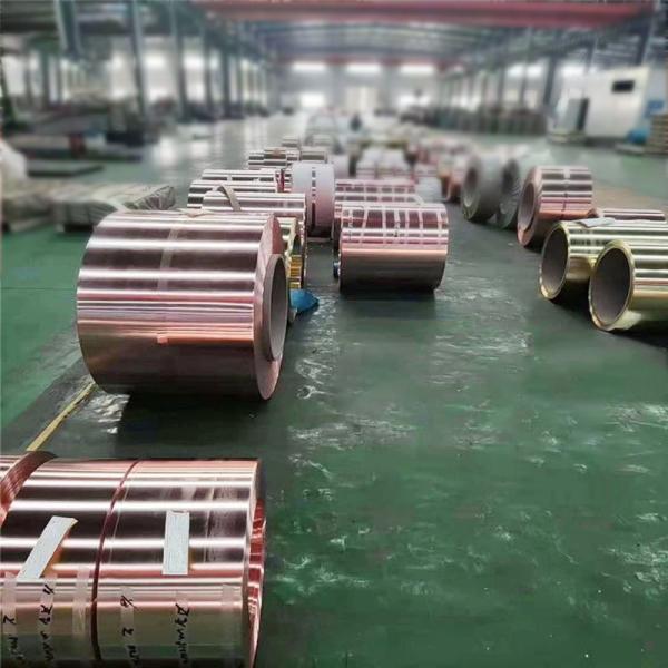 Electrical Copper Sheet Strip High Malleability Copper Stips Erosion Resistant