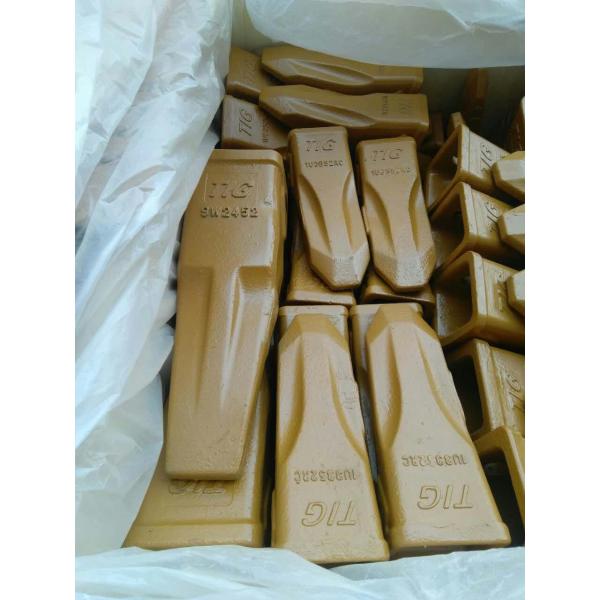TIG brand of wear parts 1U3452RC Rock bucket teeth for J450 machine with alloy steel and 48-52HRC hardness