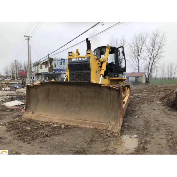 10M3 Blade Capacity Second Hand Bulldozer Shantui SD32 14.01L Fuel Consume