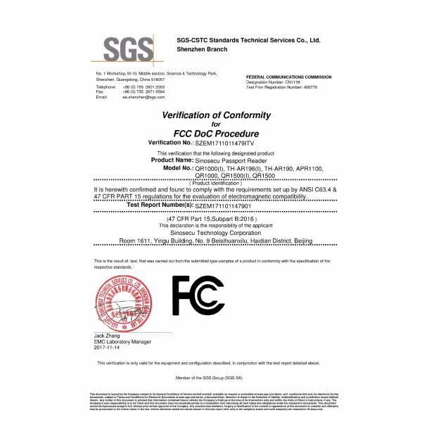 USB Interface MRZ OCR Scanner for Secure Client Verification in Financial Institutions