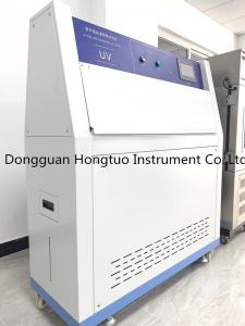 Buy cheap ASTM G153 Plastic UV Accelerated Aging Test Cabinet Weathering Test Equipment product