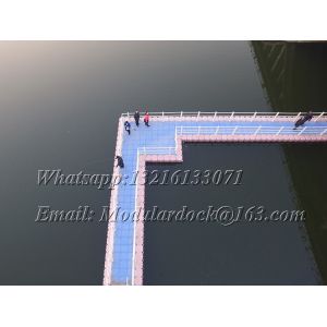 Modular floating pontoon bridge for sale
