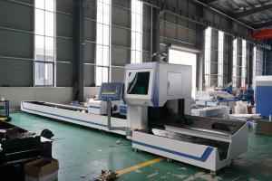 Buy cheap 500w CNC Fiber Laser Cutting Machine 220mm*6m 140m/Min product
