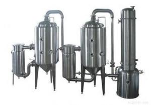 Buy cheap Calcium Lactate Treatment Multiple Effect Falling Film Evaporator 10kg - 5000kg Capacity product