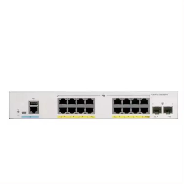 80Gbps Non-Blocking Capacity C1000-16P-2G-L Original 16 Port Network Full Poe Switch