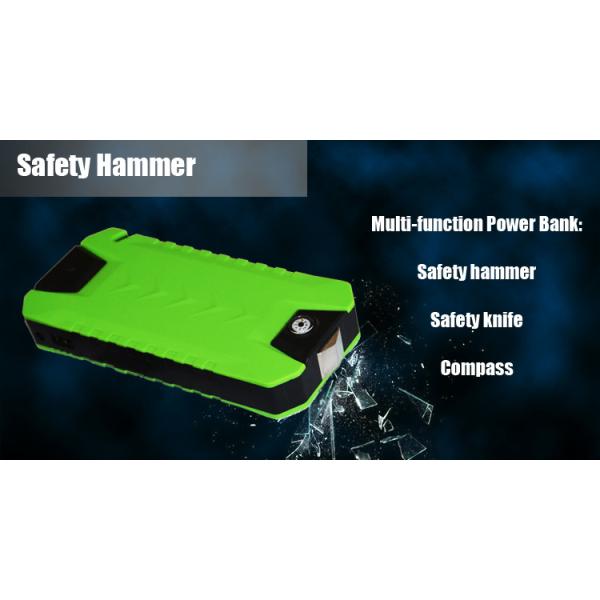 20400 MAh 600A Peak Current Power Booster Jump Starter / 12 Volt Battery Jump Starter