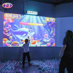 Buy cheap Interactive Throw Wall Game DLP 3D Effects Interactive Wall Projection product