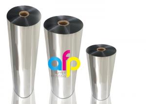 Buy cheap PET Material Metalized Polyester Film Roll 17 Mic - 25 Mic Thickness product